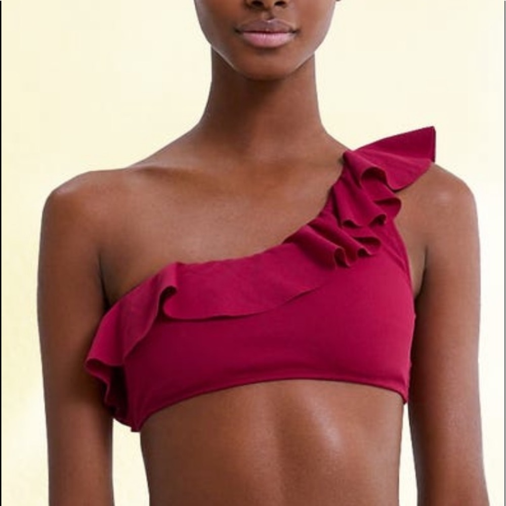 Zara Asymmetrical Bikini Top